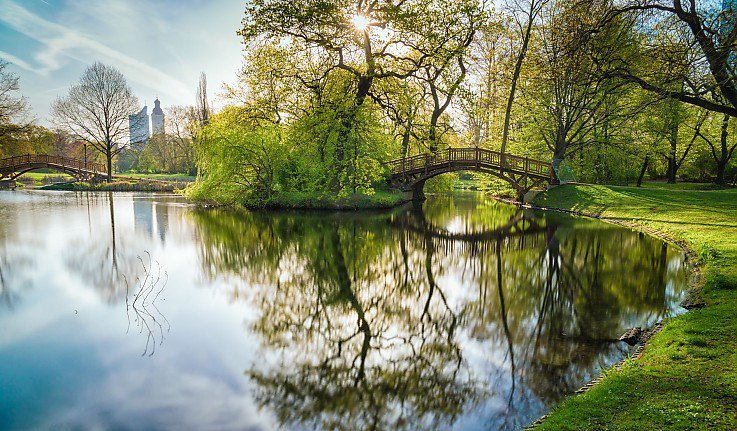 Johannapark in Leipzig