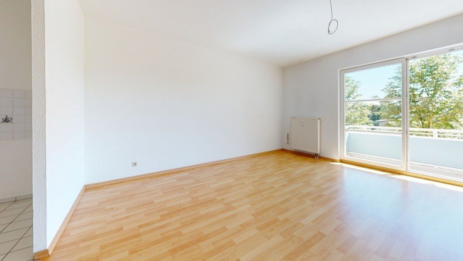 Wohnzimmer Bild 2- Referenzbild Etagenwohnung Borsdorf