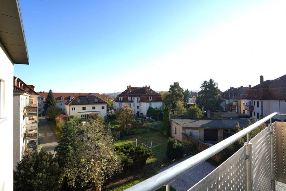 Aussicht Dachterrasse Penthousewohnung Dresden