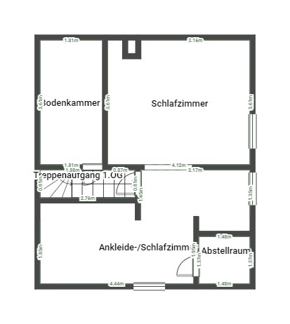 1. Etage Einfamilienhaus Leipzig / Thekla