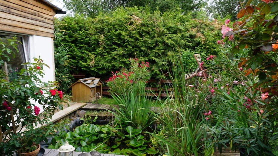 Gartenanlage Einfamilienhaus Leipzig