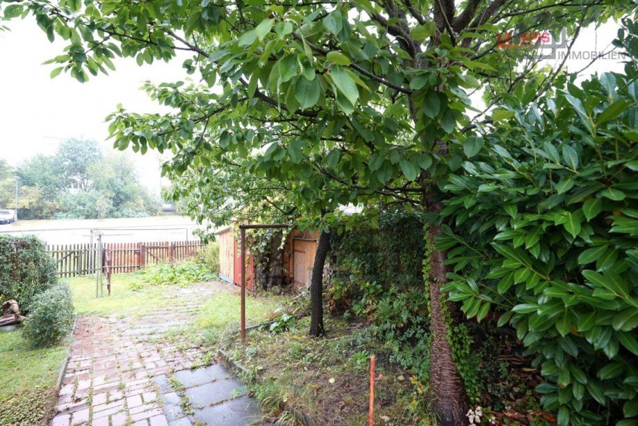 Gartenbereich hinten Reihenendhaus Kitzscher