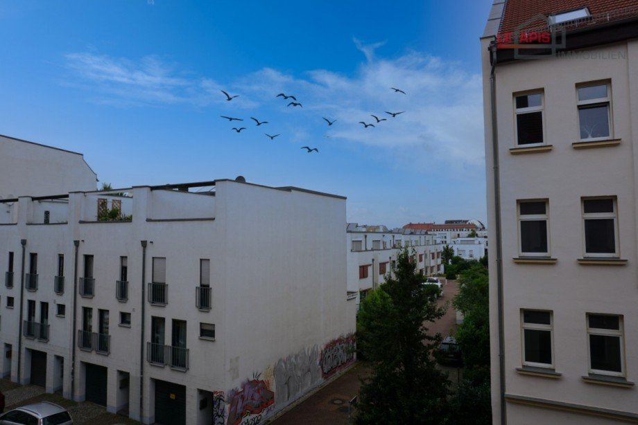 Ausblick Etagenwohnung Leipzig / Plagwitz