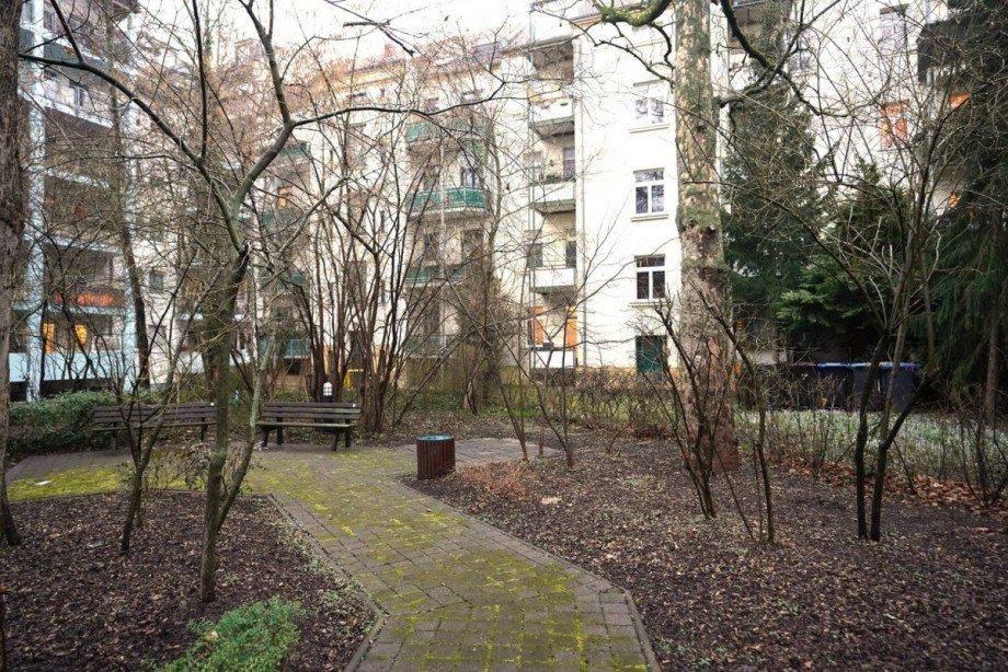 Hausansicht hinten Bild 2 Erdgeschosswohnung Leipzig