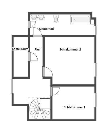 5. Etage Maisonettewohnung Neuss