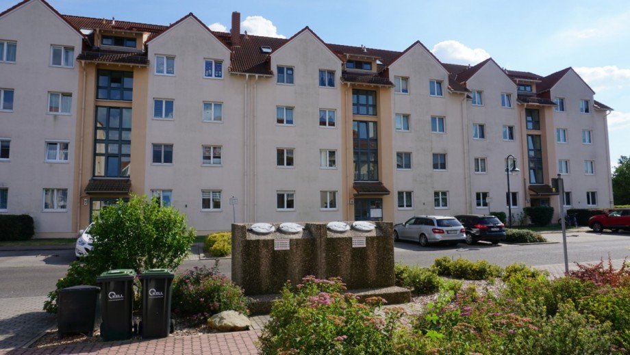 Aussenansicht Etagenwohnung Borsdorf